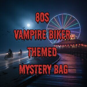 80s Vampire & Biker Jewelry Mystery Bag